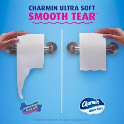 Charmin Ultra Soft Toilet Paper 6 Mega Rolls = 24 Regular Rolls - Image 3